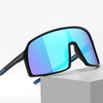 Νέα ανδρικά γυαλιά ηλίου Polarized Ανδρικά γυαλιά ηλίου με μεγάλο σκελετό με ενωμένο σώμα τετράγωνα γυαλιά ηλίου Γυαλιά ηλίου εξωτερικού χώρου Αθλητικά και ποδηλατικά γυαλιά μόδας UV400