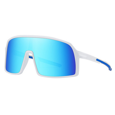 Nauji vyriški poliarizuoti akiniai nuo saulės Vyriški didelio rėmo sujungti kūno kvadratiniai akiniai nuo saulės lauko sportui ir dviračių sportui madingi akiniai UV400