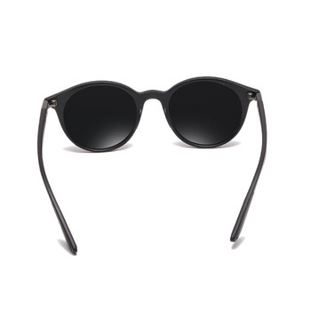 Дизайн на марката 2021 г. Поляризирани слънчеви очила Женски шофиращи сенки Мъжки ретро слънчеви очила Женски кръгли огледални летни UV400
