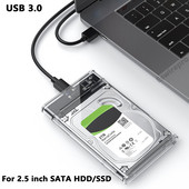 USB3.0 välise kõvaketta ümbris 2,5-tolline kõvaketta korpus Kiire 5Gbps USB kuni SATA I II III HDD SSD kõvakettakarp sülearvuti jaoks