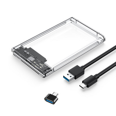 USB3.0 välise kõvaketta ümbris 2,5-tolline kõvaketta korpus Kiire 5Gbps USB kuni SATA I II III HDD SSD kõvakettakarp sülearvuti jaoks