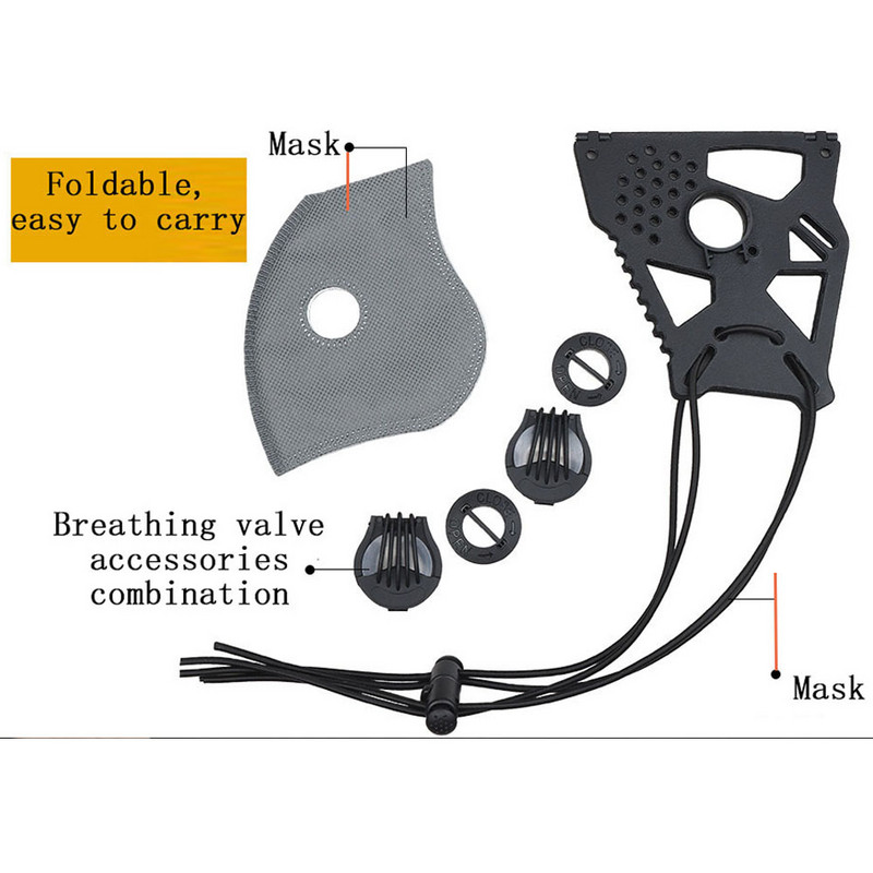 Taktinė drugelio formos kaukė Pusiau veido sulankstoma kaukė, atspari dulkėms ir vėjui, skirta jodinėjimui lauke karinei medžioklei.