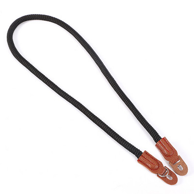 Universalus fotoaparatas Elegantiškas medvilninės juostos dirželis ant kaklo per petį, 75/100 cm bendras diržas skirtas Leica Canon Nikon skaitmeniniam fotoaparatui