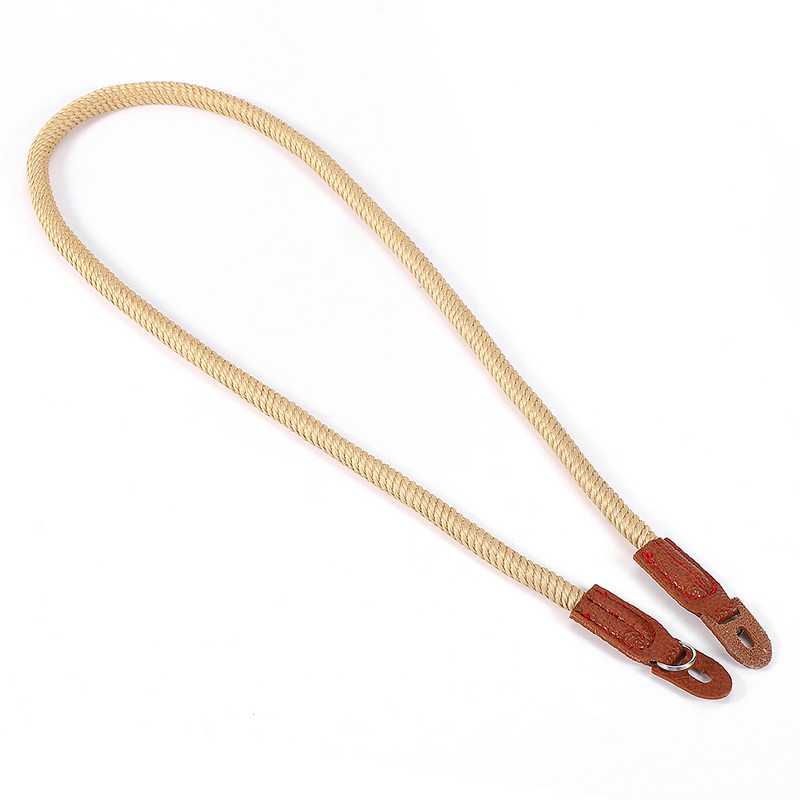 Universalus fotoaparatas Elegantiškas medvilninės juostos dirželis ant kaklo per petį, 75/100 cm bendras diržas skirtas Leica Canon Nikon skaitmeniniam fotoaparatui