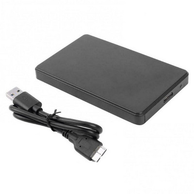 Κουτιά σκληρού δίσκου USB 3.0/2.0 5Gbps 2,5 ιντσών SATA Εξωτερικό Κλείσιμο Κουτί θήκης σκληρού δίσκου σκληρού δίσκου για φορητό υπολογιστή Εξωτερική θήκη σκληρού δίσκου
