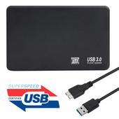 Carcasa HDD USB3.0 la SATA3 de 2,5 inchi 8TB HDD SSD extern Carcasa HDD Hardisc portabil cu cablu USB C pentru HDD SATA 1/2/3