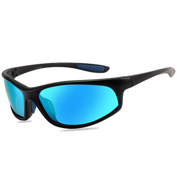 Поляризирани слънчеви очила Мъжки луксозни маркови жълти очила за нощно виждане Риболовни спортни очила Ретро квадратни очила за шофиране Oclous