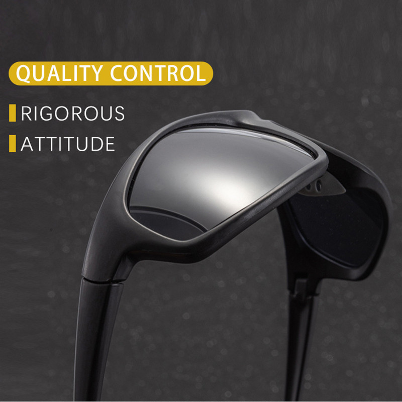 Polarizált napszemüvegek Férfi Luxus Márka Sárga Nigth Vision Szemüvegek Horgászsport Szemüvegek Vintage Square Vezetői Szemüvegek Oclous