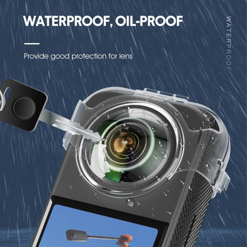 Νέο προστατευτικό φακού κατά των γρατσουνιών για Insta360 X3 Sticky Dual-Lens 360 Mod For Insta 360 X3 Protector Καπάκι φακού Αξεσουάρ κάμερας