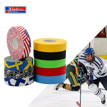 Kindmax Colored Athletic Hockey Grip Tape Hockey Stick Tape Good Gear Shin Guard Role for Fitness