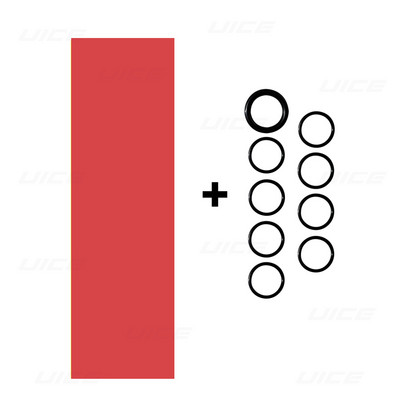 4 värvilise hokikepi käepidemega termokahaneva varrukaga jäähoki käepideme teip Hokikepi teip termokahaneva varrukaga hokikepi käepide