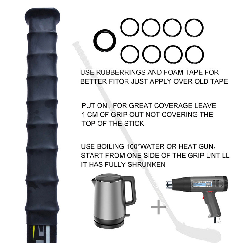 Jäähoki käepideme teip Hokikepi käepide, termokahanev varrukas Hokikepi lint Hokivarustuse tarvikud