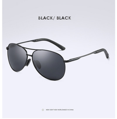 Vintage polariseeritud päikeseprillid meestele naistele piloodid, lennundus, sõitmine, kalastamine, õues, päikeseprillid, metallraam, peegelobjektiiv UV400