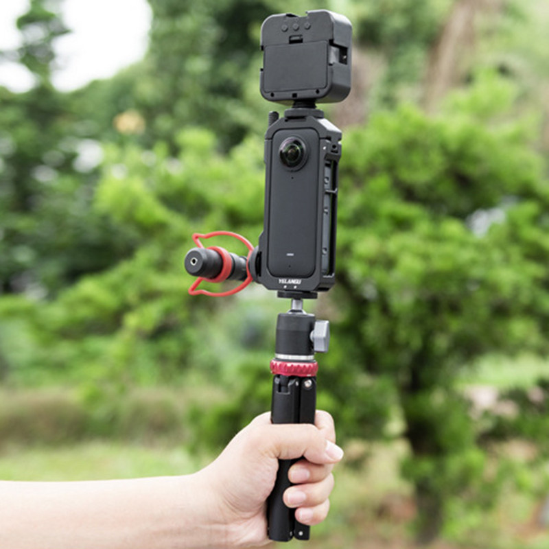 Kaamera laienduspordi kaitsekesta Insta360 X3 alumiiniumsulamist videokaamera kaitseraam Magnet bajonetttarvikud