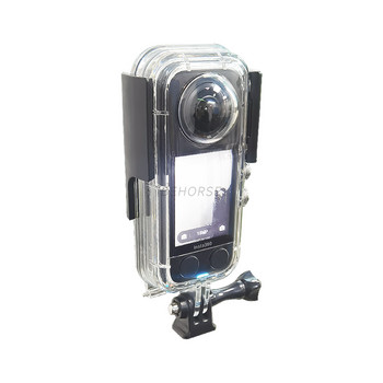 40M Αδιάβροχη θήκη Dive Housings Case Underwater Protective Box for Insta 360 ONE X3 Panoramic Action Camera Accessories