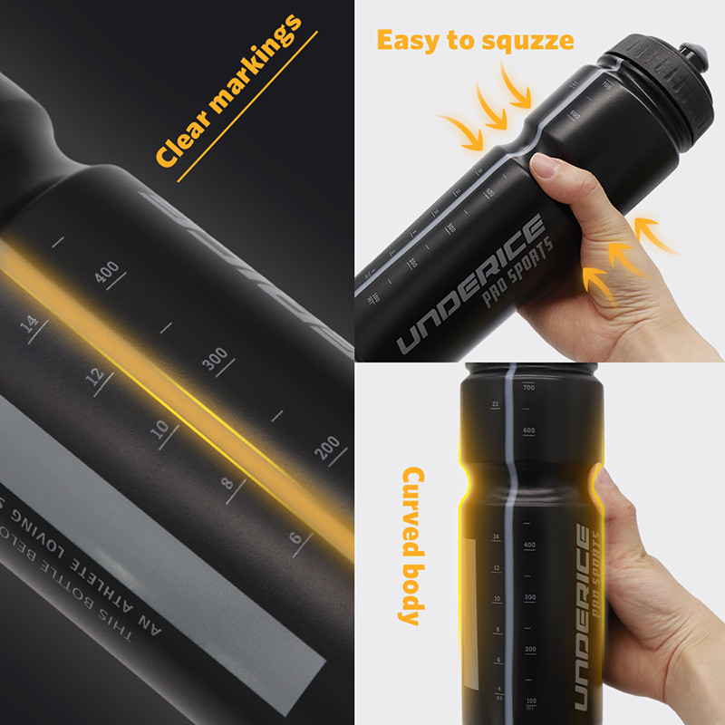 Ledo ritulio butelis sportinis butelis vandens butelis be BPA 750 ml lauko stovyklavimui futbolas badmintonas tenisas nešiojamas vandens butelis