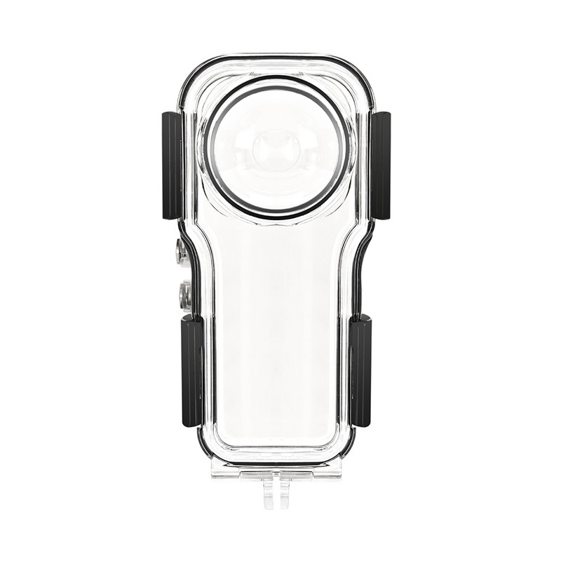 40 m veekindel ümbris Insta360 ONE RS 1-tolline objektiivikaitse, läbipaistev panoraamne kaitsekate Kriimustuskindel Insta360 One RS jaoks