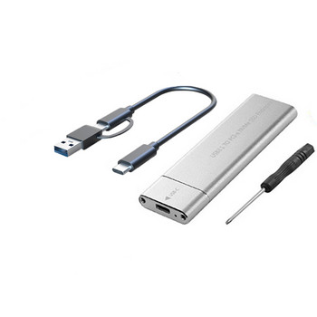 M.2 NVMe SSD Enclosure Adapter 10Gbps USB C 3.1 Gen2 NVMe Case Εξωτερικό περίβλημα NVMe Reader για Samsung 980 970/ Intel/ADATA