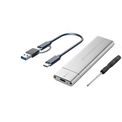 M.2 NVMe SSD korpusa adapteris 10Gbps USB C 3.1 Gen2 NVMe korpusa ārējais korpuss NVMe lasītājs Samsung 980 970/ Intel/ADATA