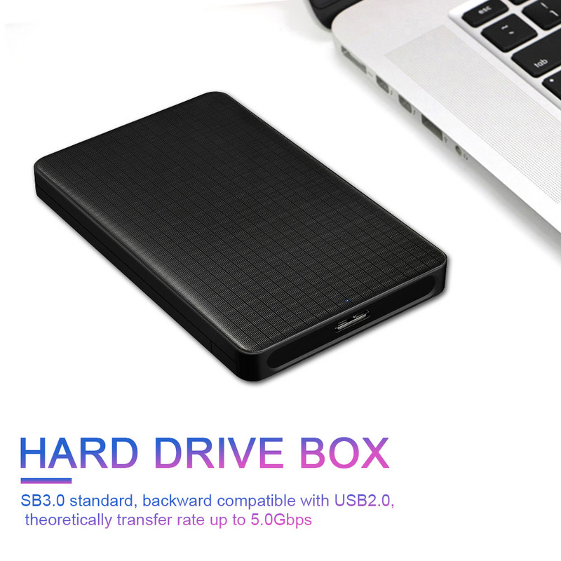 Kućište za mobilni HDD Podrška Kućište za vanjski tvrdi disk od 6 TB Kućište za vanjski tvrdi disk velike brzine za 2,5 inča SATA 1 2 3 Smart Sleep