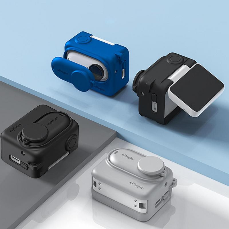 Silikoninis dėklas fotoaparatui Minkštas silikoninis odos dėklas, atsparus smūgiams fotoaparato krepšio korpuso dangtelio apsauga, skirta fotografuoti