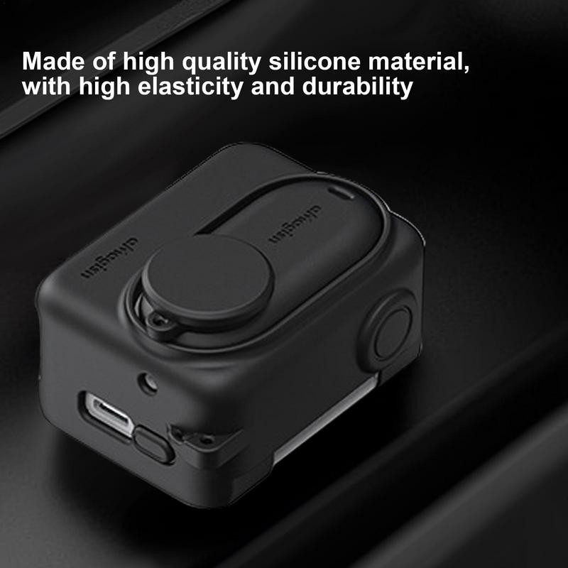 Silikoninis dėklas fotoaparatui Minkštas silikoninis odos dėklas, atsparus smūgiams fotoaparato krepšio korpuso dangtelio apsauga, skirta fotografuoti