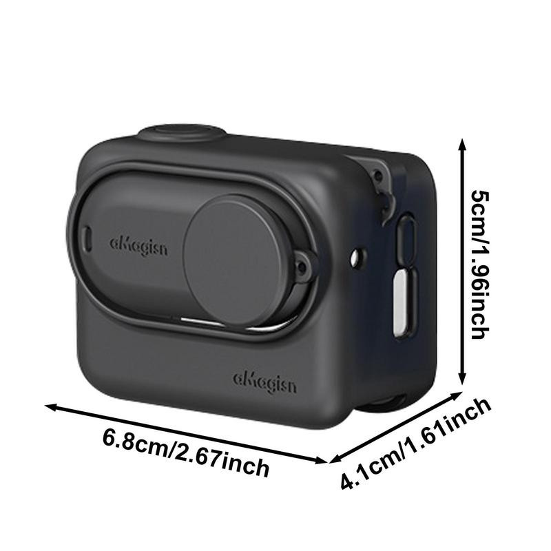 Silikoninis dėklas fotoaparatui Minkštas silikoninis odos dėklas, atsparus smūgiams fotoaparato krepšio korpuso dangtelio apsauga, skirta fotografuoti