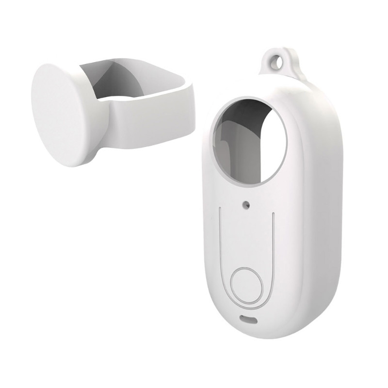 Nuo įbrėžimų apsaugantis fotoaparato dėklo objektyvas, skirtas GO 3 fotoaparato dangteliui Lengvai nuimamas fotoaparato laikiklio laikiklis Objektyvo dangtelis nuleidžiamas.