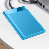 2,5 colio mobiliojo kietojo disko dėžutės „Plug and Play“ USB 3.0 prie SATA išorinio standžiojo disko korpuso SSD ir HDD kietojo disko korpusas