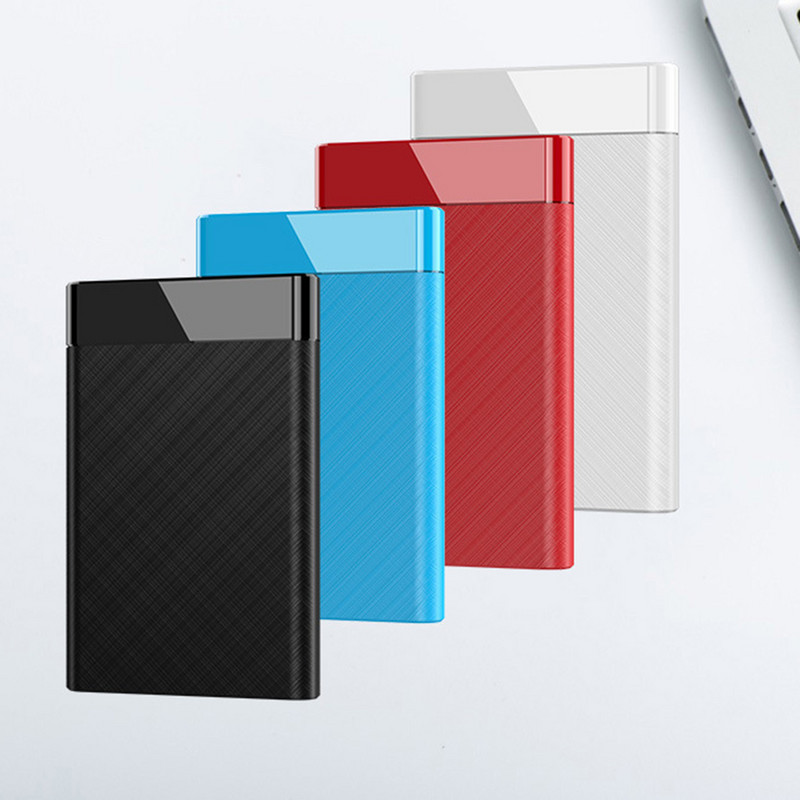 2,5 colio mobiliojo kietojo disko dėžutės „Plug and Play“ USB 3.0 prie SATA išorinio standžiojo disko korpuso SSD ir HDD kietojo disko korpusas