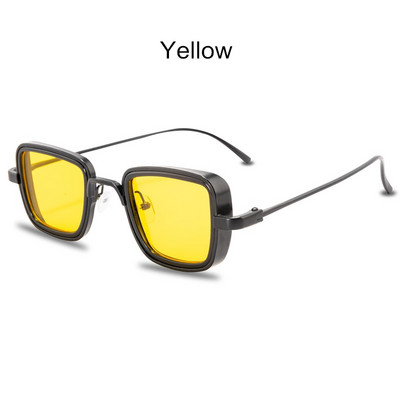 2020 m. Fashion Square Metal Vyriški akiniai nuo saulės Vintažiniai neatspindintys veidrodiniai akiniai Klasikinio dizaino moteriški akiniai nuo saulės Uv400