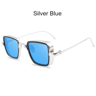 2020 m. Fashion Square Metal Vyriški akiniai nuo saulės Vintažiniai neatspindintys veidrodiniai akiniai Klasikinio dizaino moteriški akiniai nuo saulės Uv400