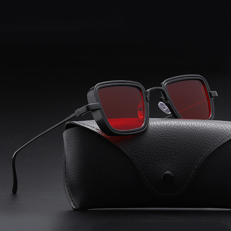 2020 m. Fashion Square Metal Vyriški akiniai nuo saulės Vintažiniai neatspindintys veidrodiniai akiniai Klasikinio dizaino moteriški akiniai nuo saulės Uv400