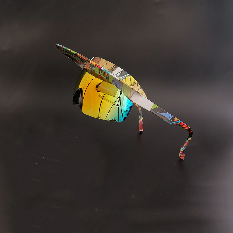 Ochelari de soare pentru ciclism cu margine UV400, ochelari de soare pentru ciclism, bărbați, femei, în aer liber, ochelari pentru ciclism rutier, bărbați, femei, ochelari pentru bicicletă, lentile pentru ochelari de sport MTB