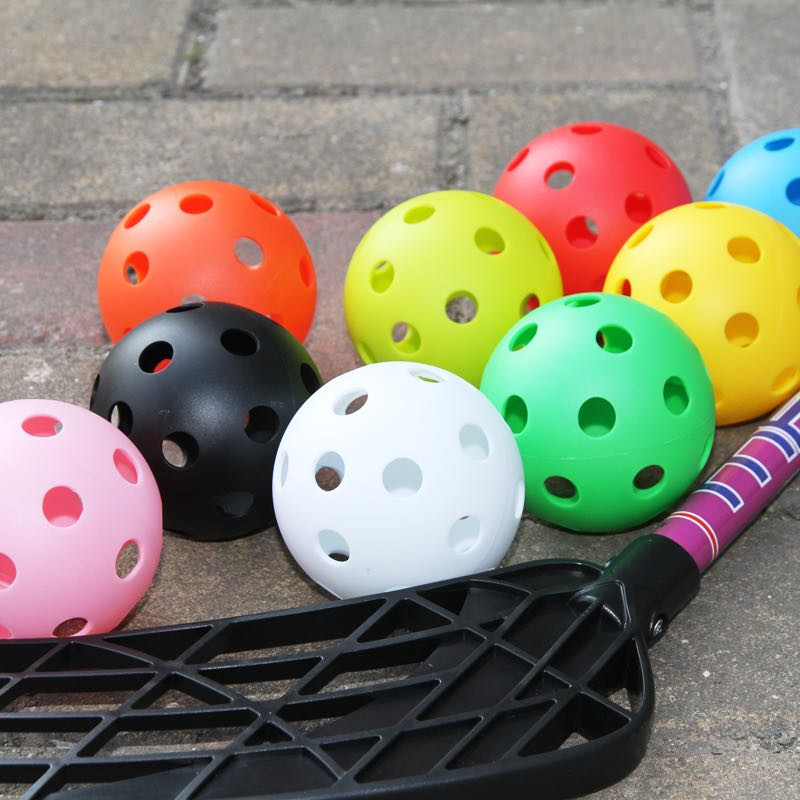 4 τεμ. Χόκεϊ επί χόρτου Floorball PVC Plastic Stick Ball Street Outdoor Sport Practice Εξοπλισμός για χόκεϊ επί πάγου