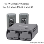 Mini 2 Akkumulátortöltő Kétirányú USB Gyors intelligens Töltő Hub Butler Töltő Power Bank DJI Mavic Mini 2/SE Drone Tartozékokhoz