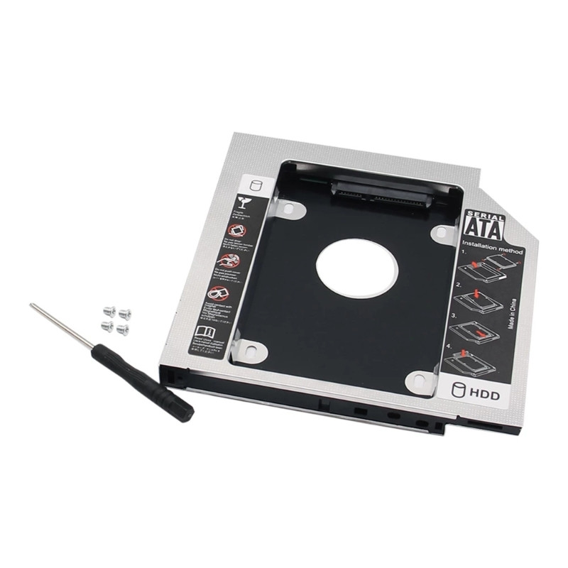 12.7/9.5/9.0mm Aluminiu Hard Disk Bay Universal 2.5 Al doilea SSD HD SATA3.0 Hard Disk HDD Caddy pentru Adaptor CD-ROM laptop