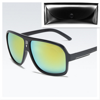 Unisex madingi nauji klasikiniai pilotiniai akiniai nuo saulės Vyriški moteriški dideli vintažiniai retro akiniai nuo saulės Vasariniai klasikiniai lauko sportiniai akiniai