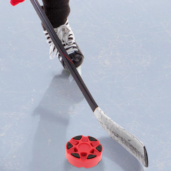 Оборудване за вградена шайба за хокей на ролери Издръжлива многофункционална шайба за уличен хокей за практикуване на хокей на закрито на открито 76mmx25mm
