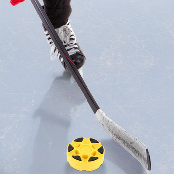 Inline Roller Hockey Puck Εξοπλισμός Ανθεκτικό Πολυλειτουργικό Σκουφάκι χόκεϊ δρόμου για εξάσκηση χόκεϋ εσωτερικού χώρου σε εξωτερικό χώρο 76mmx25mm