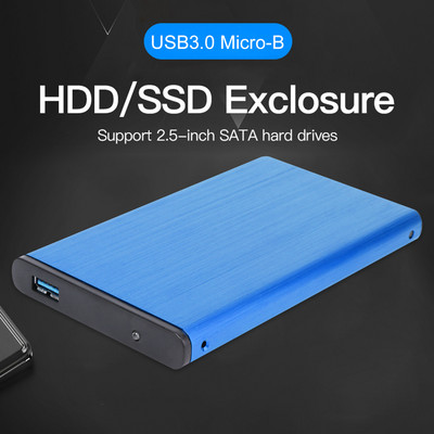 Θήκη Δίσκου φορητού σκληρού δίσκου 480M 2,5 ιντσών 10TB SATA HDD SSD Εξωτερικό περίβλημα για οικιακά αξεσουάρ υπολογιστών