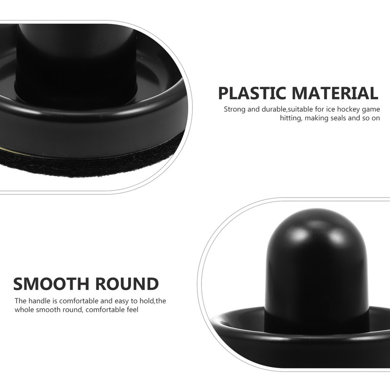 1 rinkinys oro ritulio stūmimo vartų rankenų irklų keitimo priedai, skirti stalo žaidimui juoda