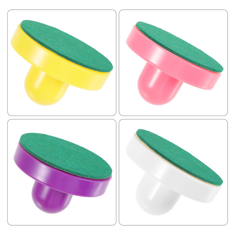 1 rinkinys ledo ritulio ritulių stalinis ledo ritulio stūmiklis plastikinis ledo ritulio irklas Stalo ledo ritulio reikmenys