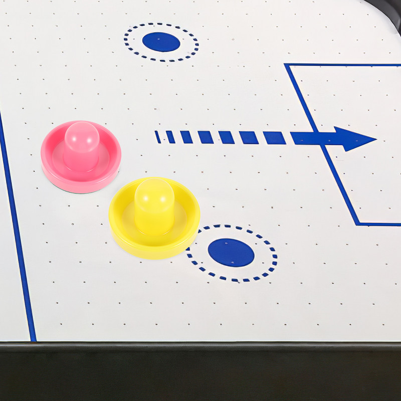 1 rinkinys ledo ritulio ritulių stalinis ledo ritulio stūmiklis plastikinis ledo ritulio irklas Stalo ledo ritulio reikmenys