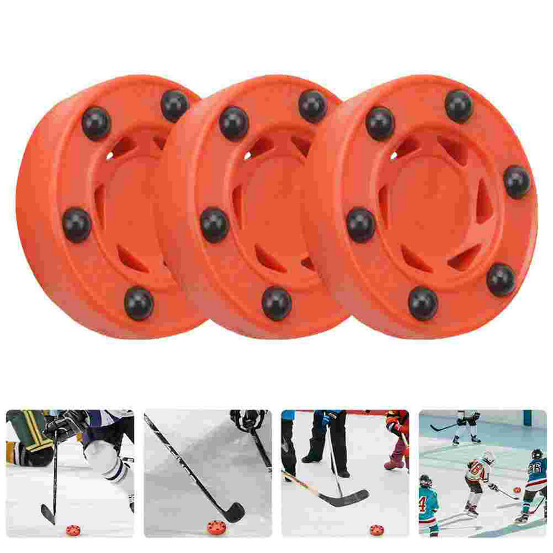 3 τμχ Street Hockey Balls Pucks Pucks Puck Professional Hockey Street Training Roller Game Inline Practicing Balls Major