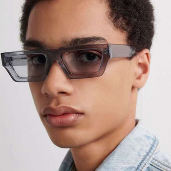 Квадратни слънчеви очила Мъжки слънчеви очила с малка рамка Ретро огледални модни хип-хоп висококачествени Lunette De Soleil Homme