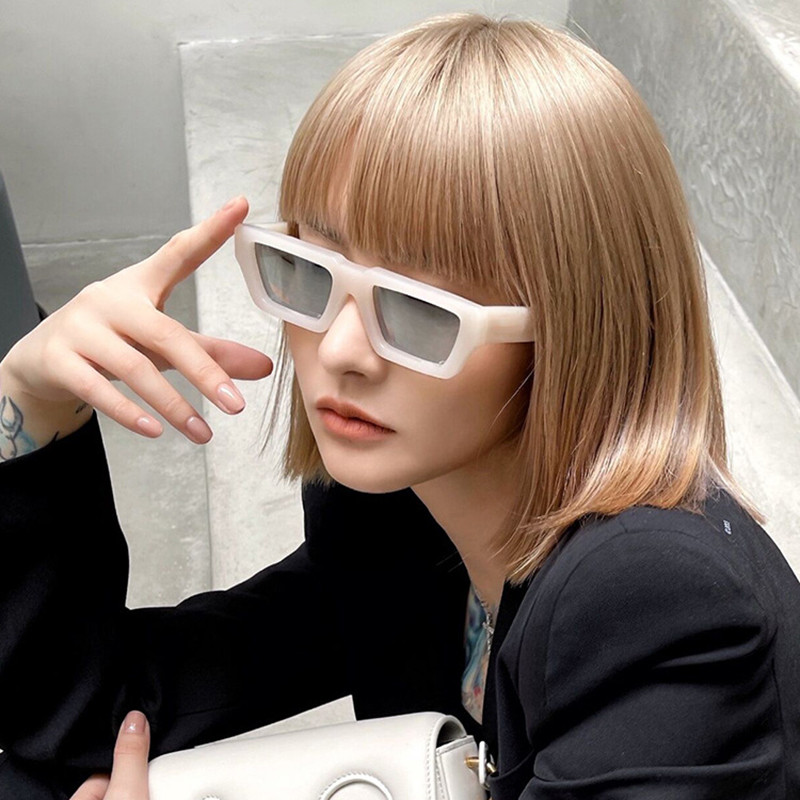 Kandilised päikeseprillid Mees Väikese raamiga Meeste Päikeseprillid Retropeegel Mood Hip Hop Kvaliteetne Lunette De Soleil Homme