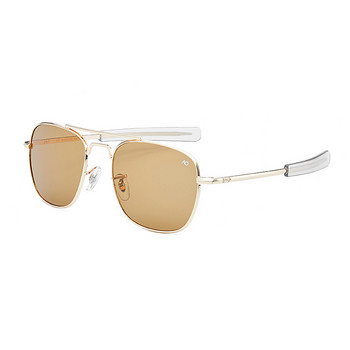 ao марка луксозни дизайнерски метални квадратни слънчеви очила жени мъже 2023 мода бизнес шофиране нюанси ретро пилот oculos de sol uv400