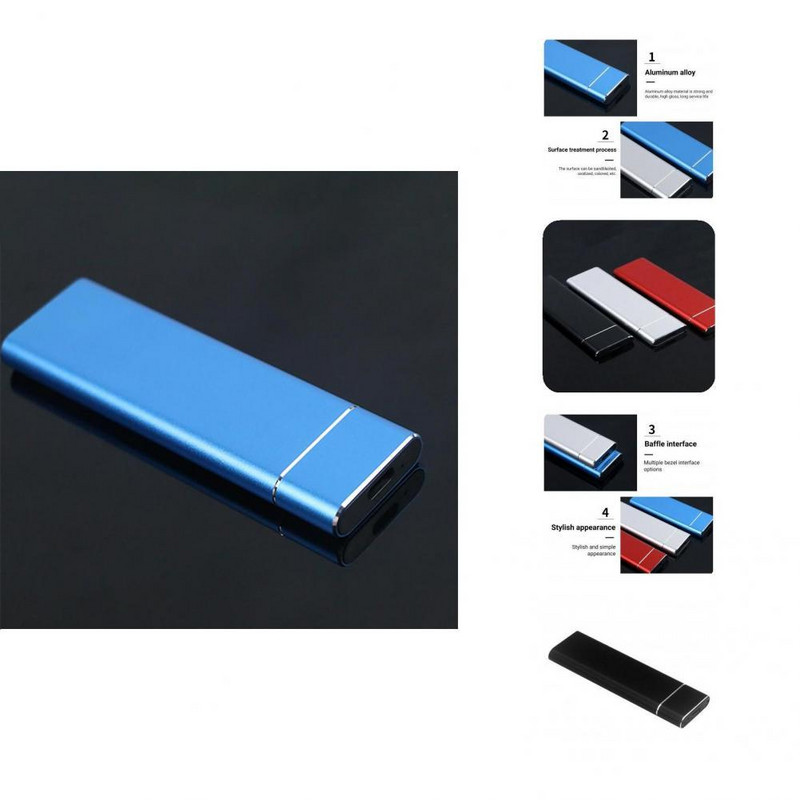 Carcasă pentru hard disk Cutie ușoară pentru hard disk USB3.1 Type-C mobil