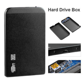 Кутия за твърд диск USB 3.0 HDD SSD кутия 2,5-инчов SATA твърд диск Външен корпус Корпус от алуминиеви сплави Преносими домашни инструменти